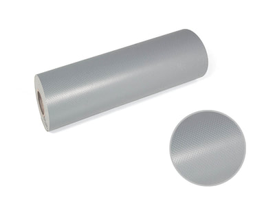 Grey rubber anti-slip matting