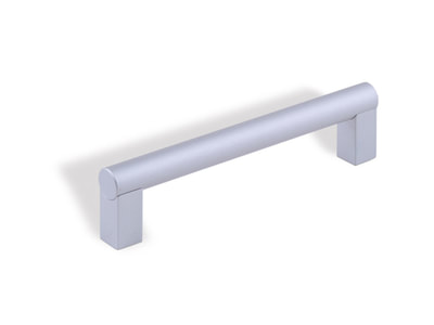 Matt aluminium bar handle