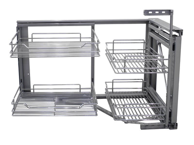 Wire pull-out storage unit